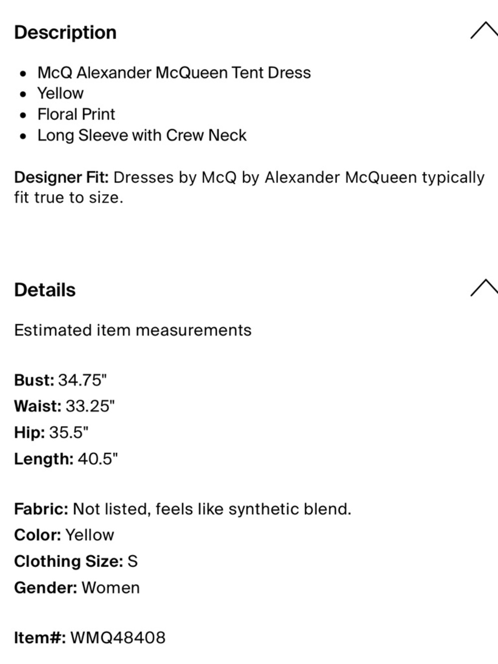 Alexander McQueen Floral Midi Dress in Yellow, Orange & Black - Picture 9 of 9